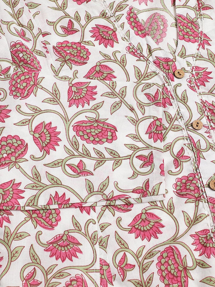 White-Floral-Printed-3-Piece-Kurta-Set