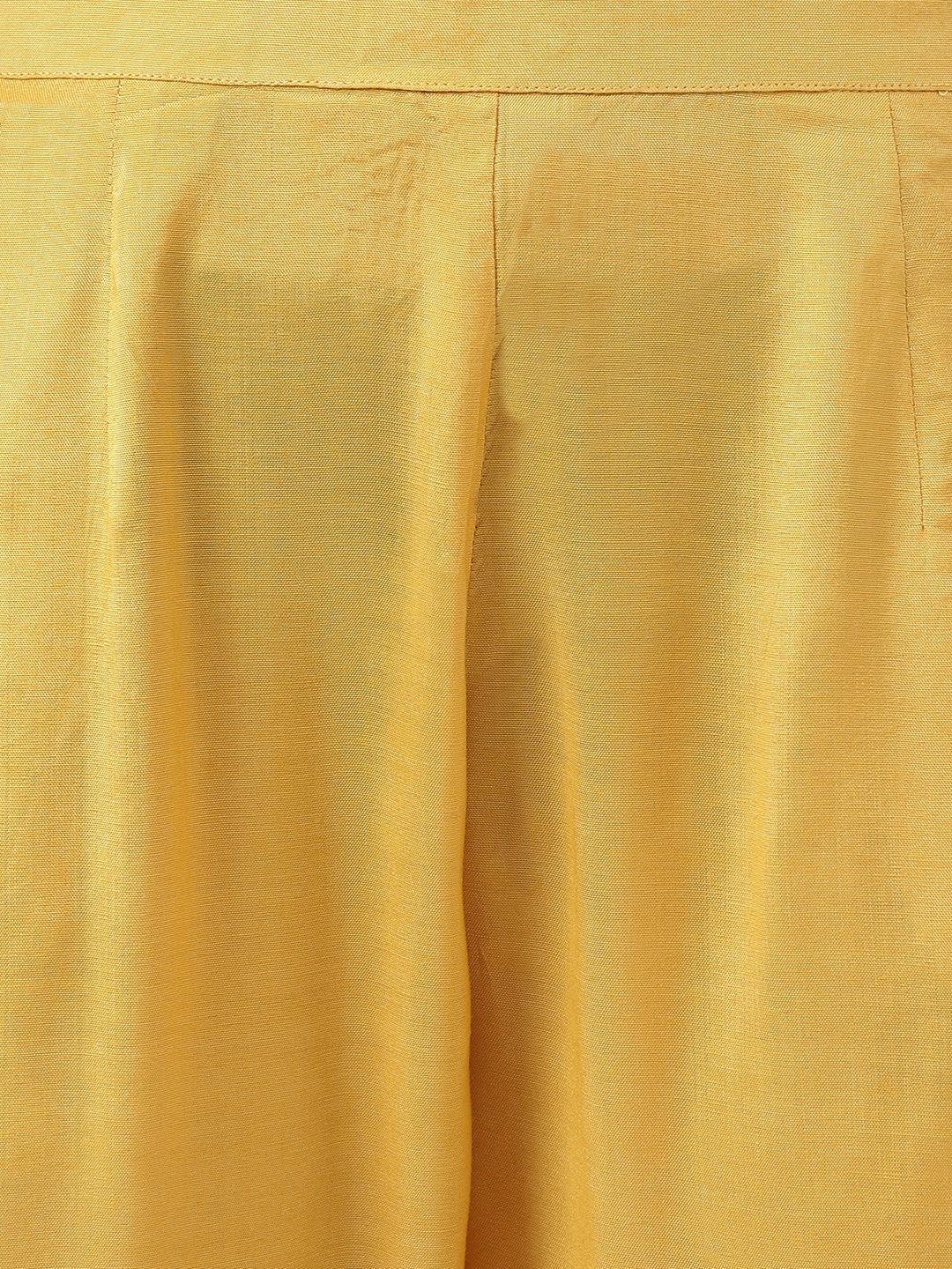 Beige-Poly-Chanderi-Floral-Printed-3-Piece-Kurta