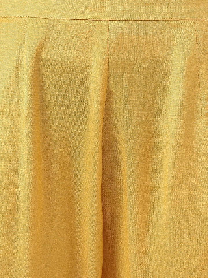 Beige-Poly-Chanderi-Floral-Printed-3-Piece-Kurta