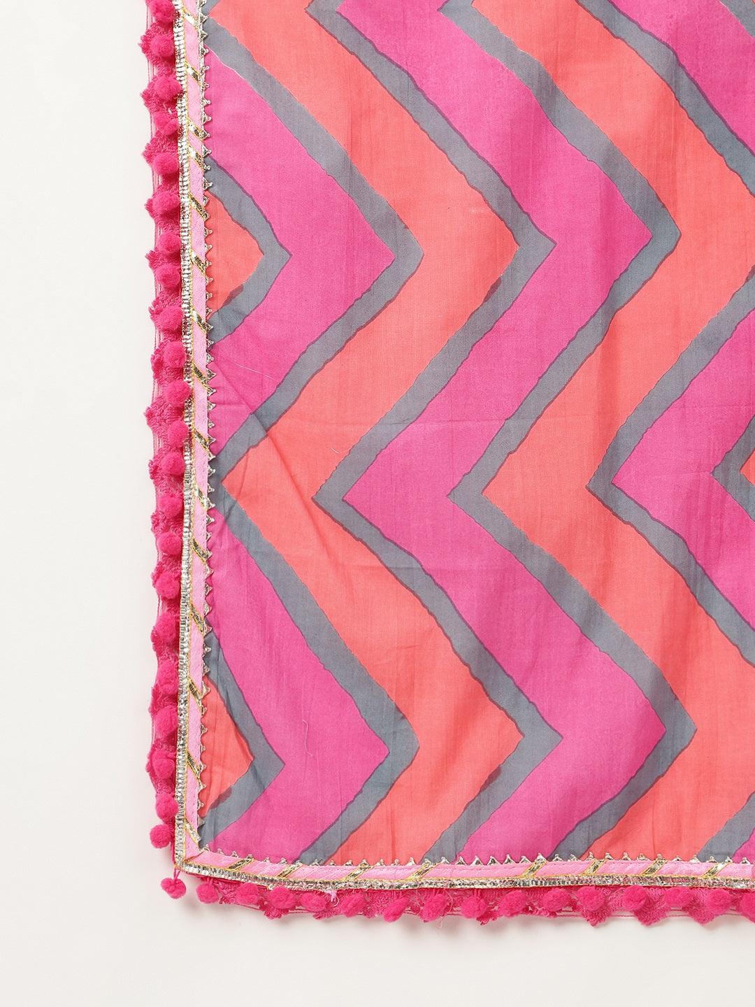 Turquoise-Blue-Cotton-Sleeves-Less-3-Piece-Sharara-Set