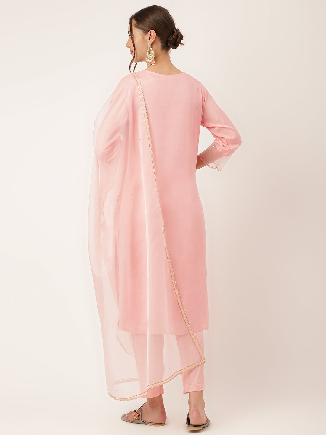 Baby-Pink-Chanderi-Embroidered-3-Piece-Kurta-Set
