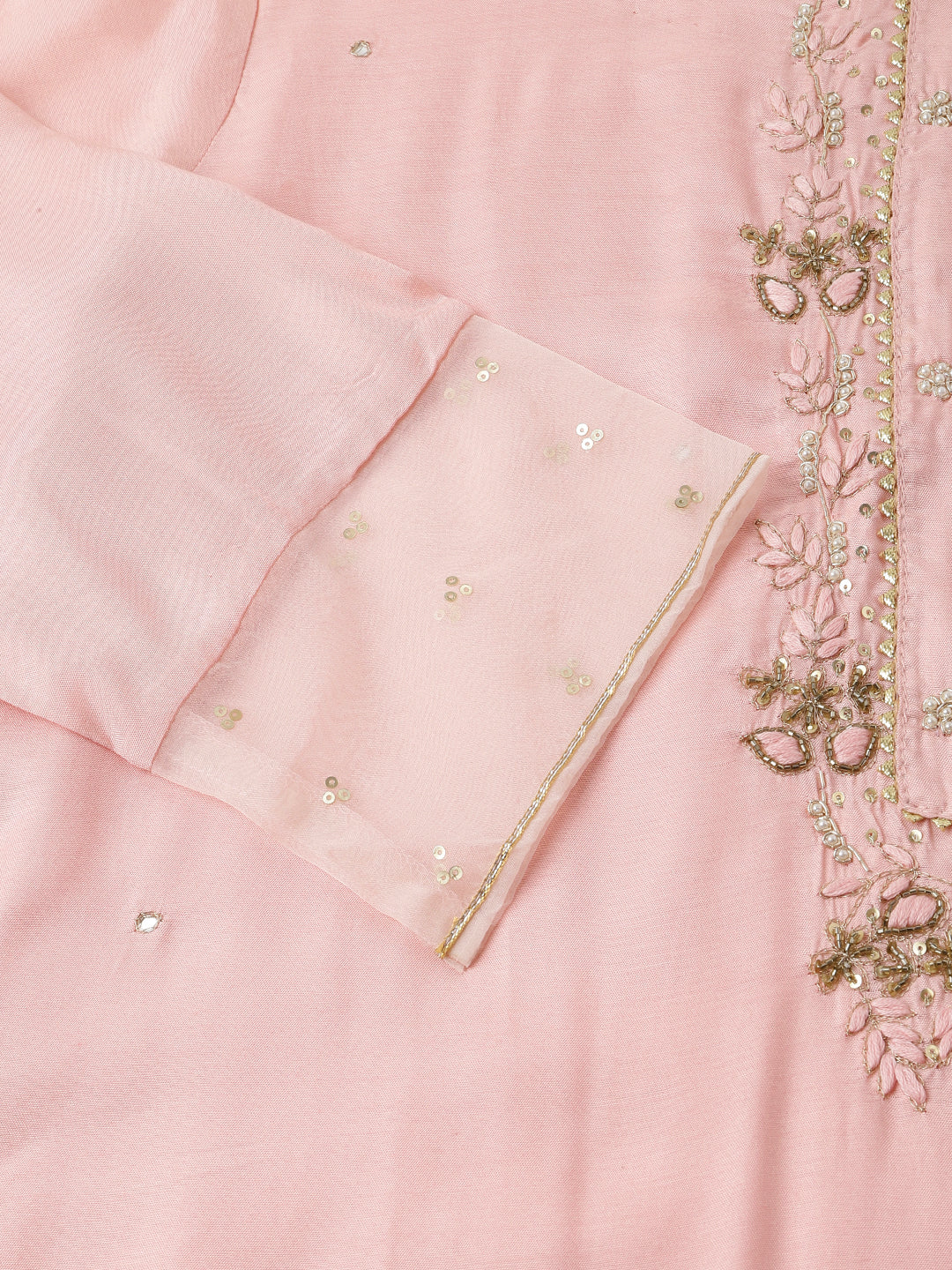 Baby-Pink-Chanderi-Embroidered-3-Piece-Kurta-Set