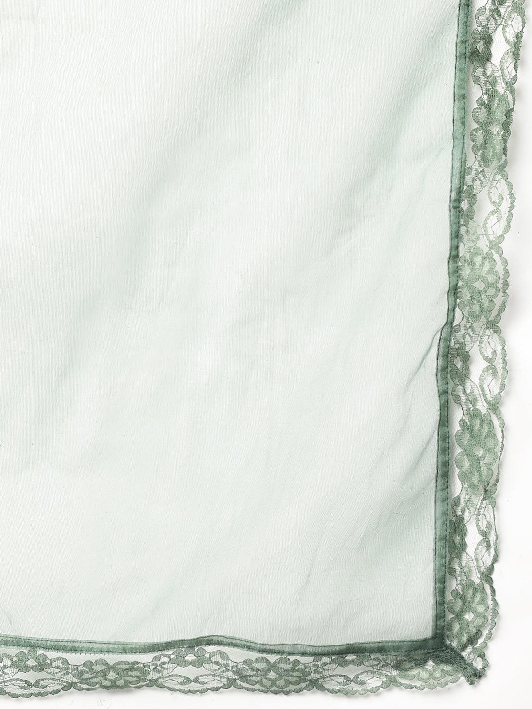 Green-Velvet-Floral-3-Piece-Kurta-Set