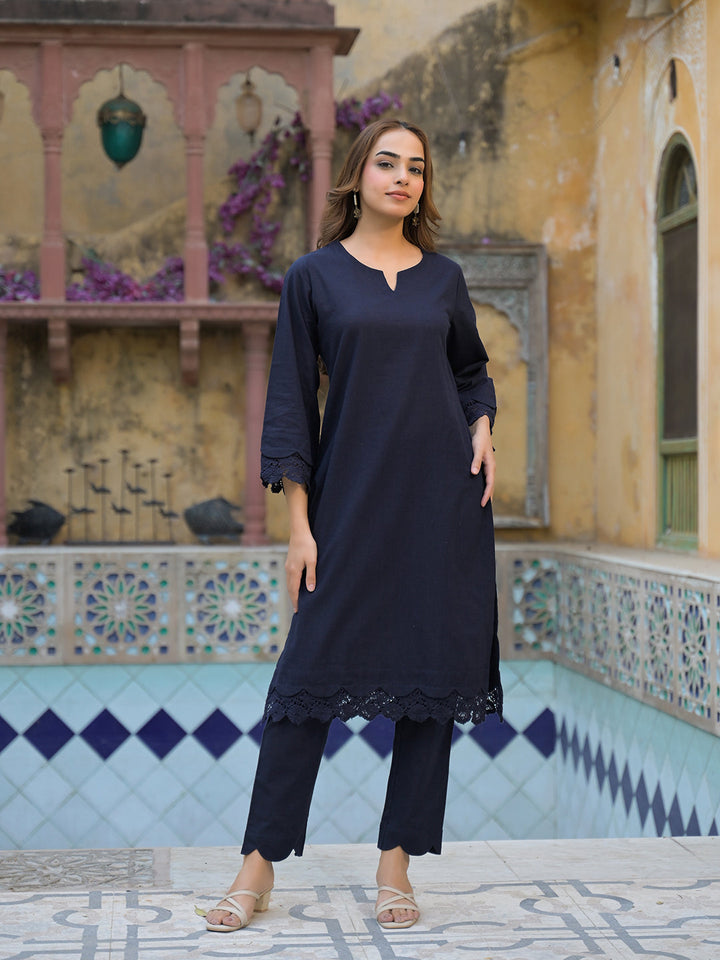 Navy-Blue-Cotton-Straight-Fit-2-Piece-Kurta-Set