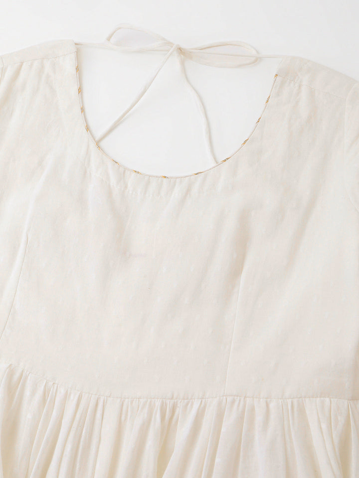 Off-White-Cotton-Buta-Layered-3-Piece-Kurta-Set
