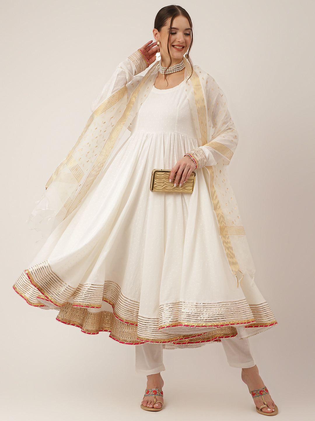 Off-White-Cotton-Buta-Layered-3-Piece-Kurta-Set