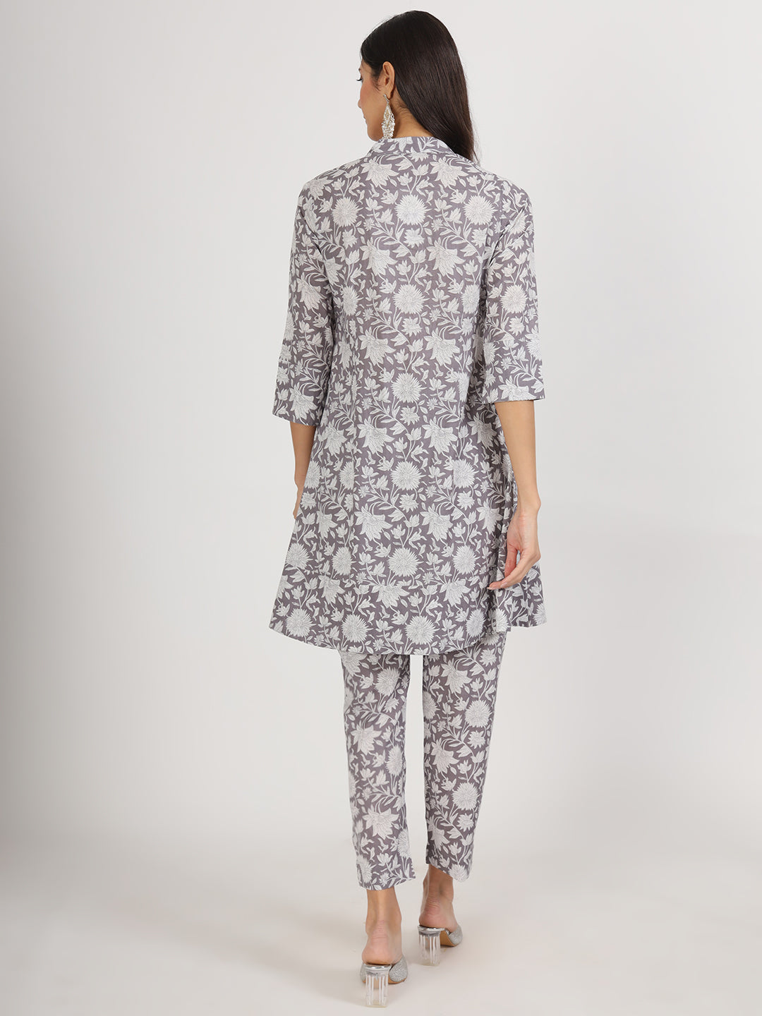 Grey-Cotton-Floral-Printed-Co-Ord-Set