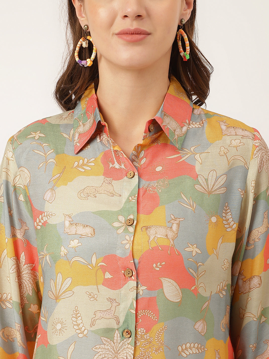 Multicolor-Muslin-Quirky-Print-2-Piece-Kurta-Set