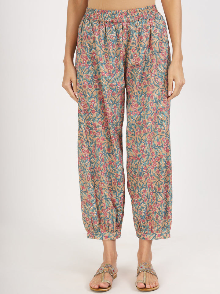 Beige-Cotton-Floral-Printed-Co-Ord-Set