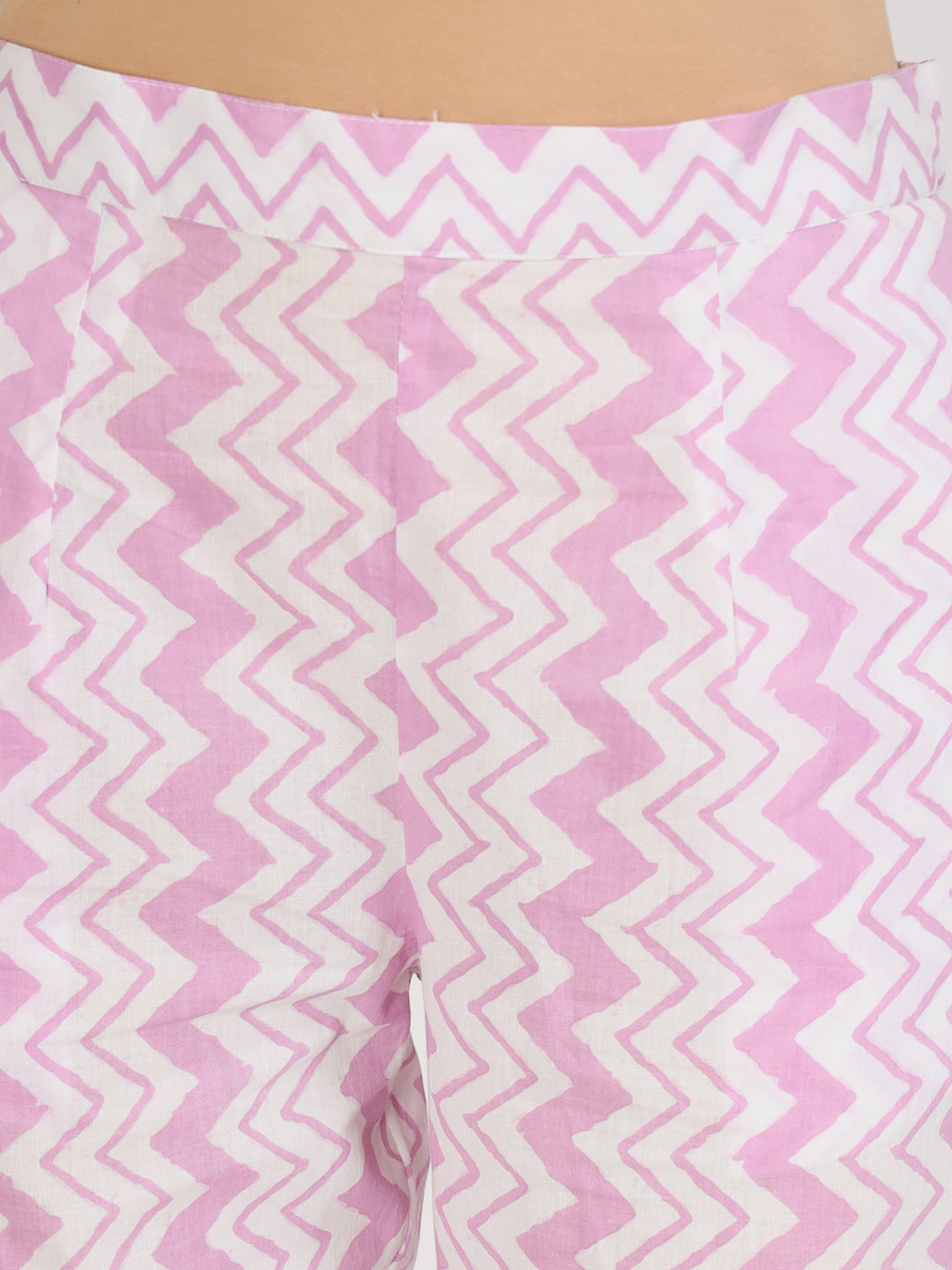 Pink-Cotton-Floral-Print-3-Piece-Kurta-Set
