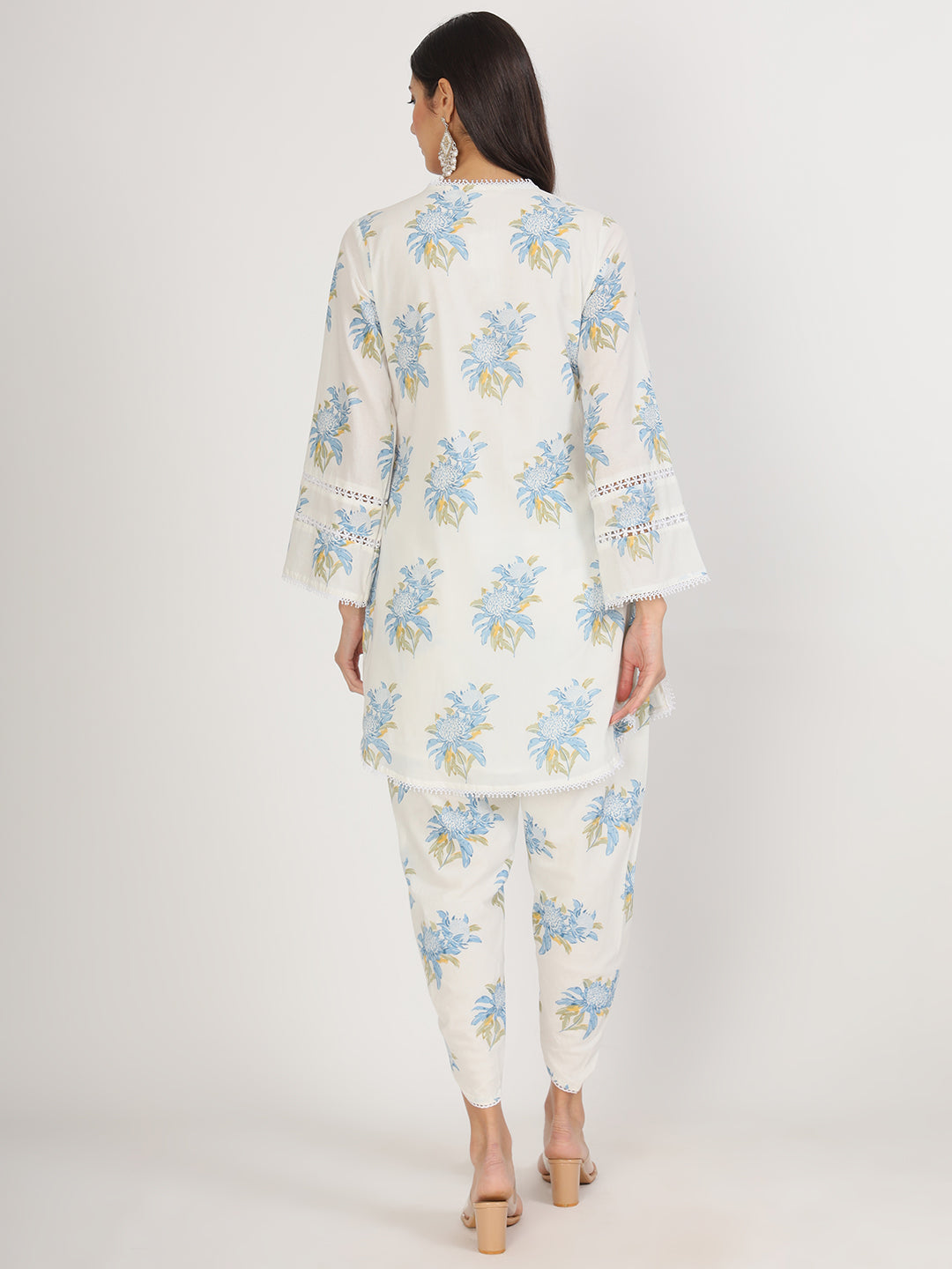 Off-White-Cotton-Floral-Print-Co-Ord-Set