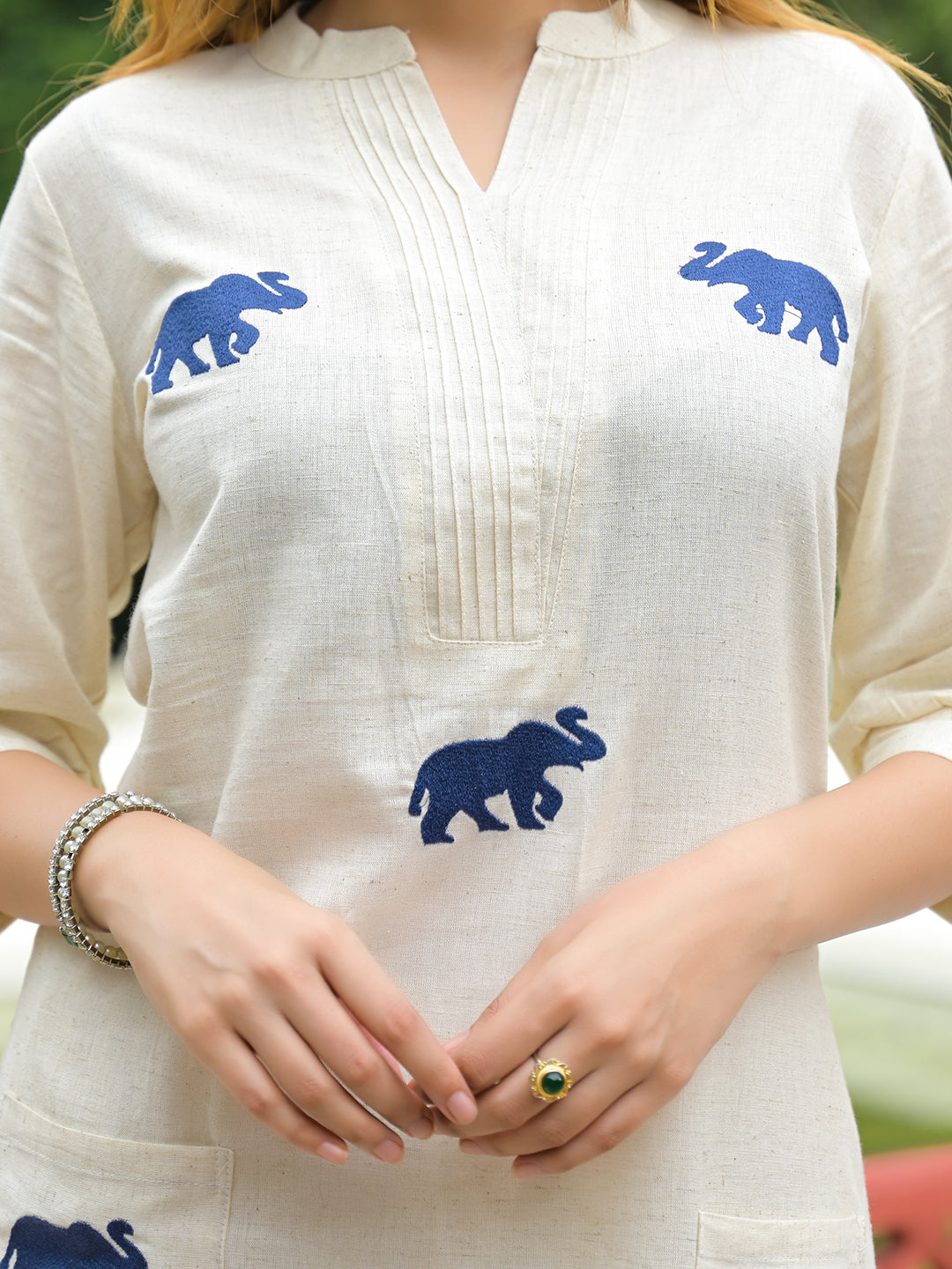 Off-White-Cotton-Embroidered-A-Line-2-Piece-Kurta-Set