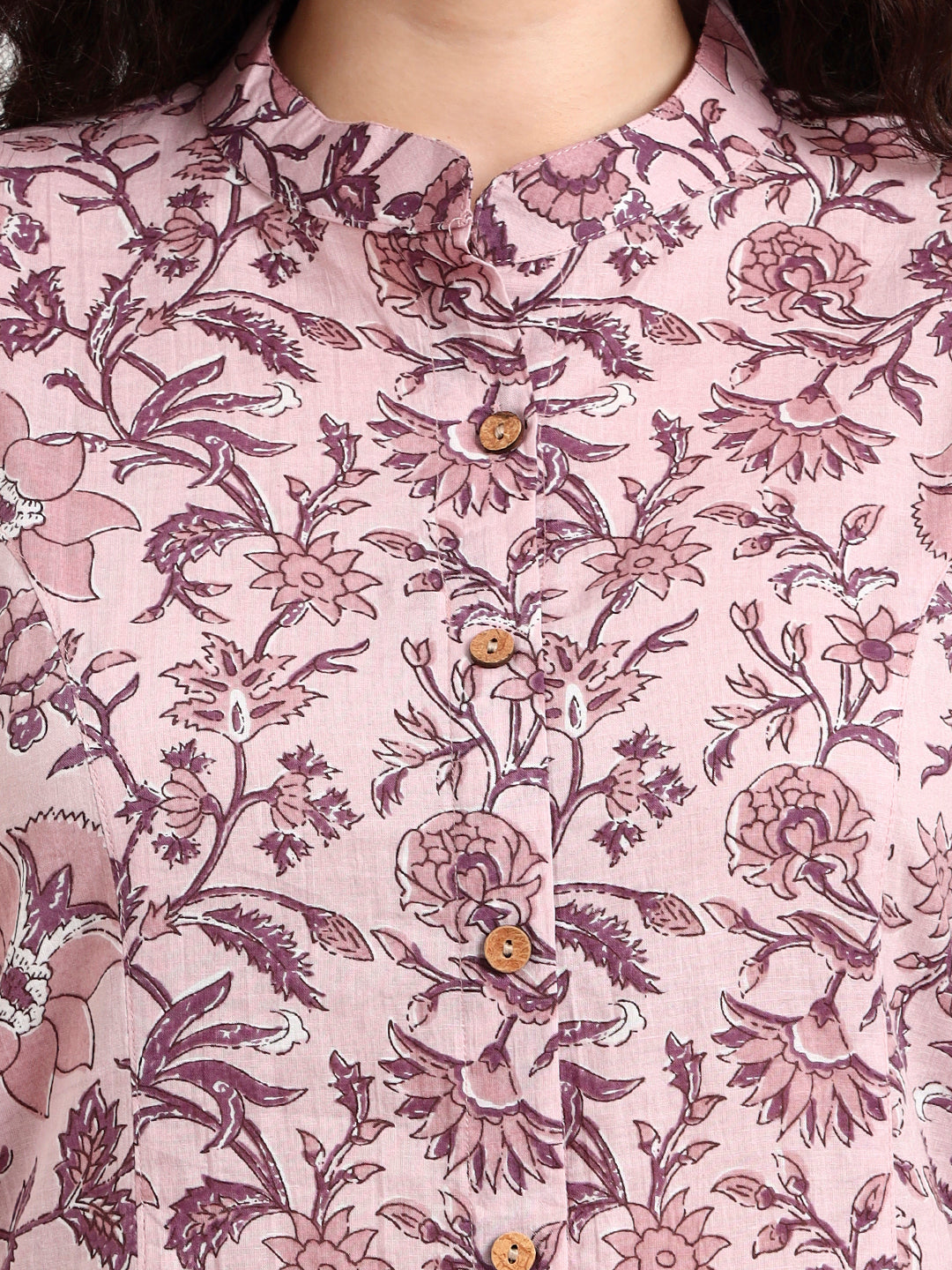 Light-Purple-Cotton-Floral-Print-Top-Only