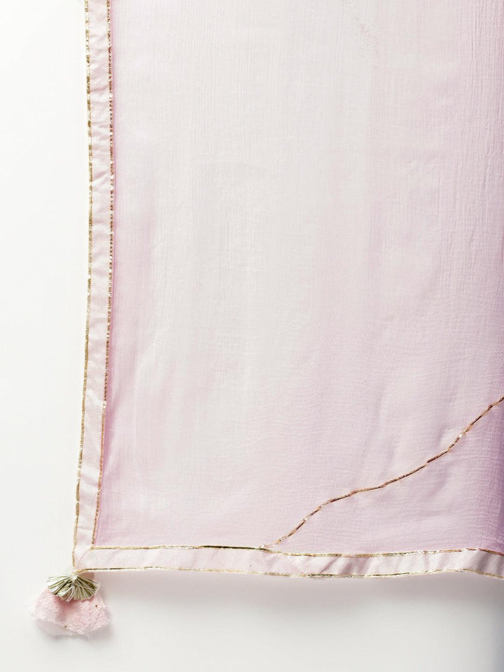 Powder-Pink-Georgette-Chikankari-3-Piece-Kurta-Set
