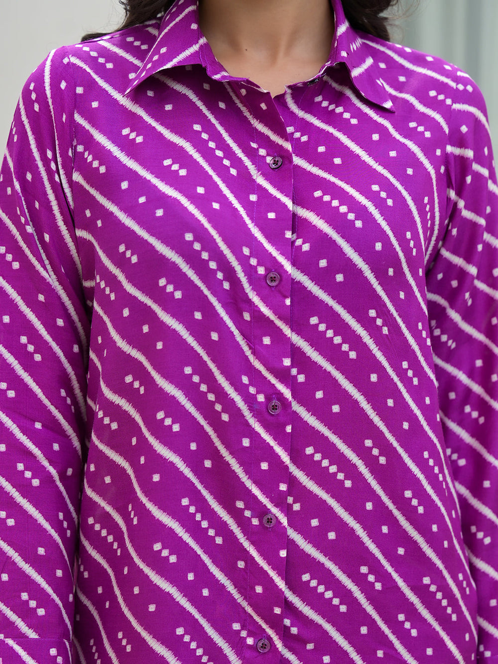Purple-Muslin-Shirt-&-Trouser-Co-Ord-Set