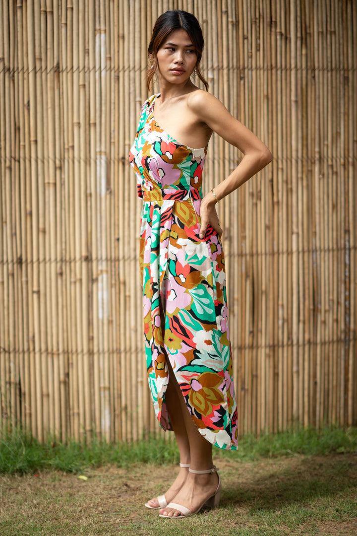 Multi-Color-Cotton-Nour-Wildflower-Dress