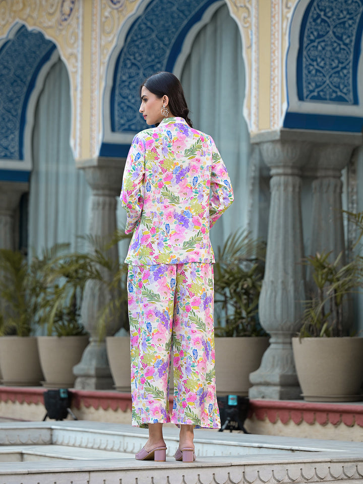 Multicolor-Muslin-Floral-Printed-Co-Ord-Set