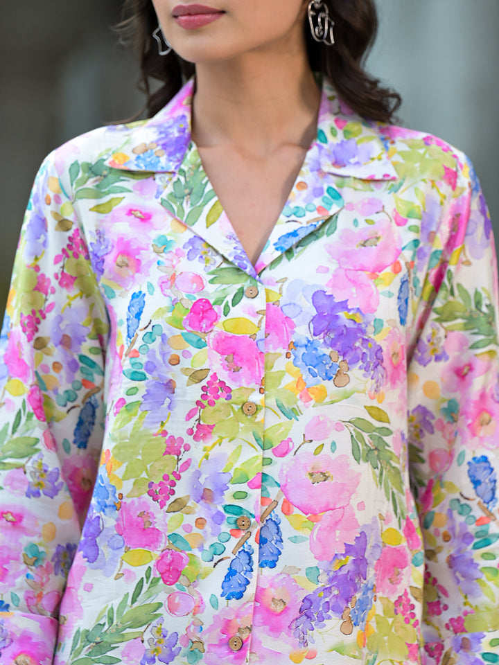 Multicolor-Muslin-Floral-Printed-Co-Ord-Set