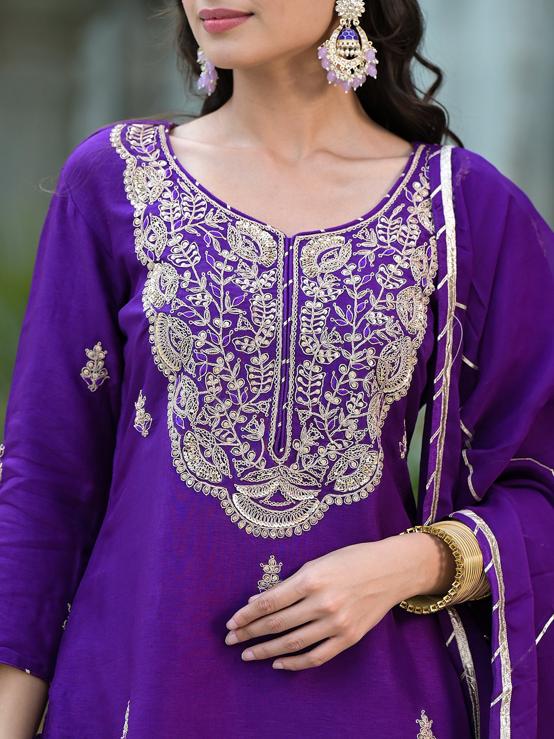 Purple-Russian-Silk-Marodi-Hand-Work-3-Piece-Sharara-Set