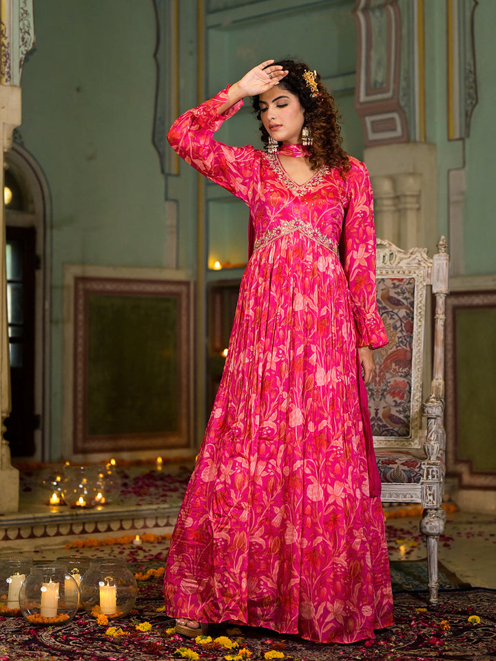Rani-Pink-Chinon-Zardozi-Work-Long-Party-Dress