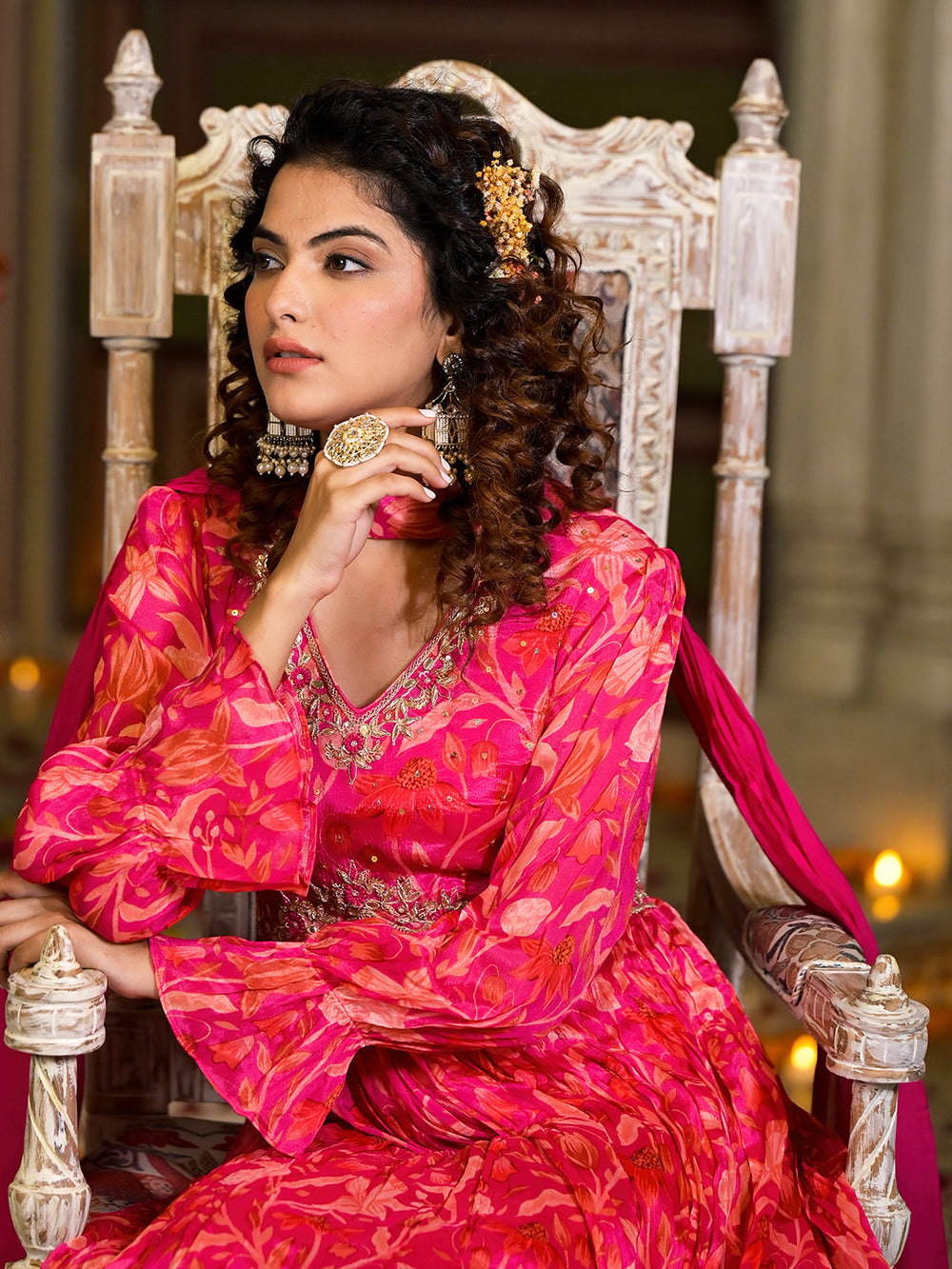 Rani-Pink-Chinon-Zardozi-Work-Long-Party-Dress
