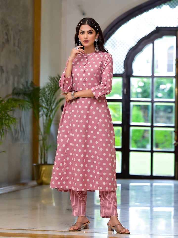 Light-Pink-Cotton-Straight-3-Piece-Kurta-Set