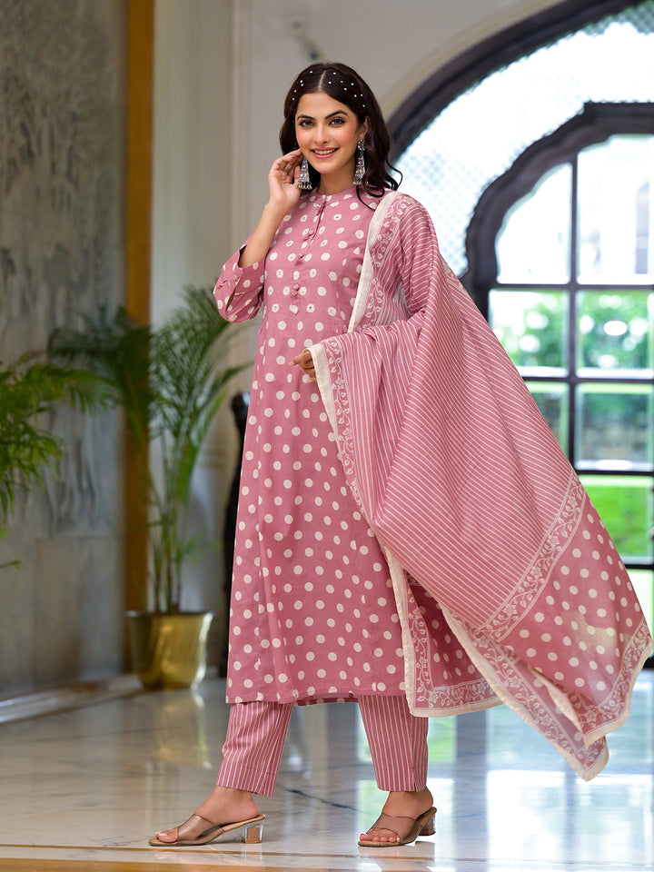 Light-Pink-Cotton-Straight-3-Piece-Kurta-Set