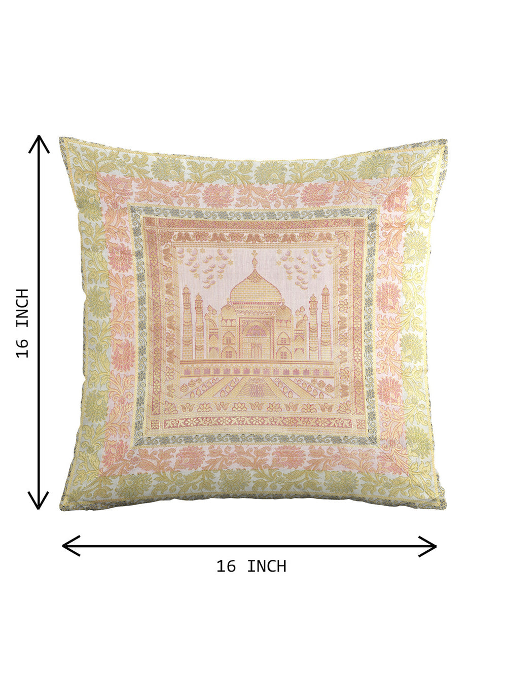 Off-White-Banarasi-Zari-Banarasi-Cushion-Cover