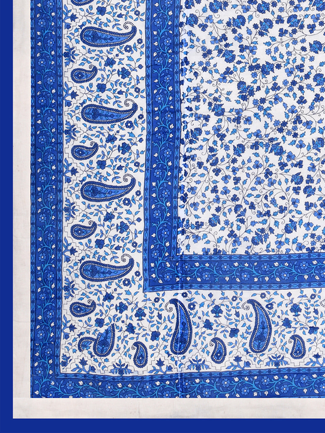 Blue-&-White-Cotton-Floral-Printed-Single-Bed-Quilt