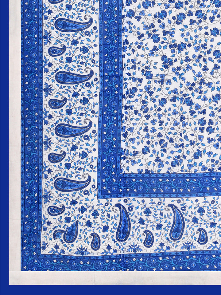 Blue-&-White-Cotton-Floral-Printed-Single-Bed-Quilt