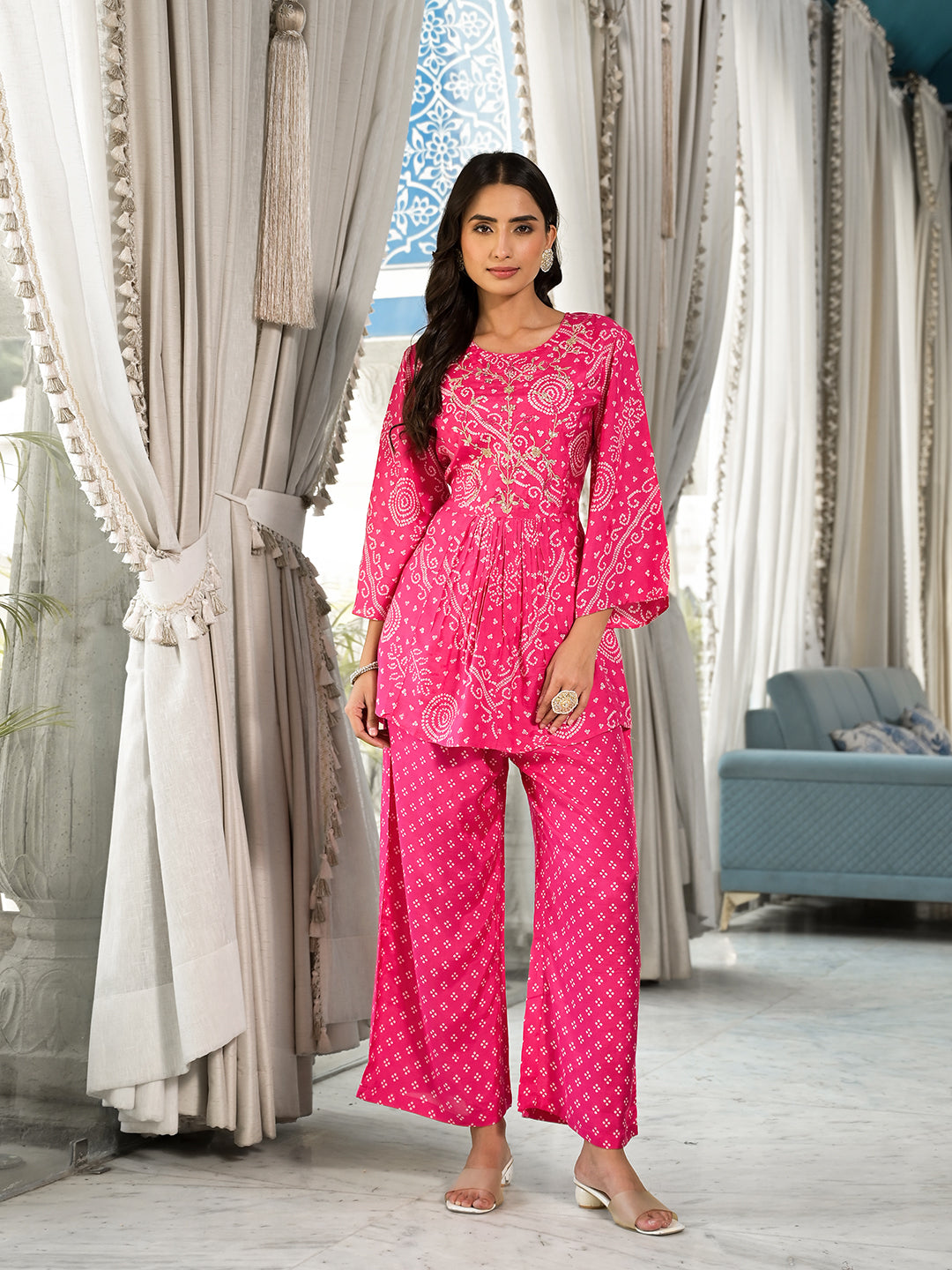Pinkpure-Muslin-Digital-Print-Gota-Work-Co-Ord-Set