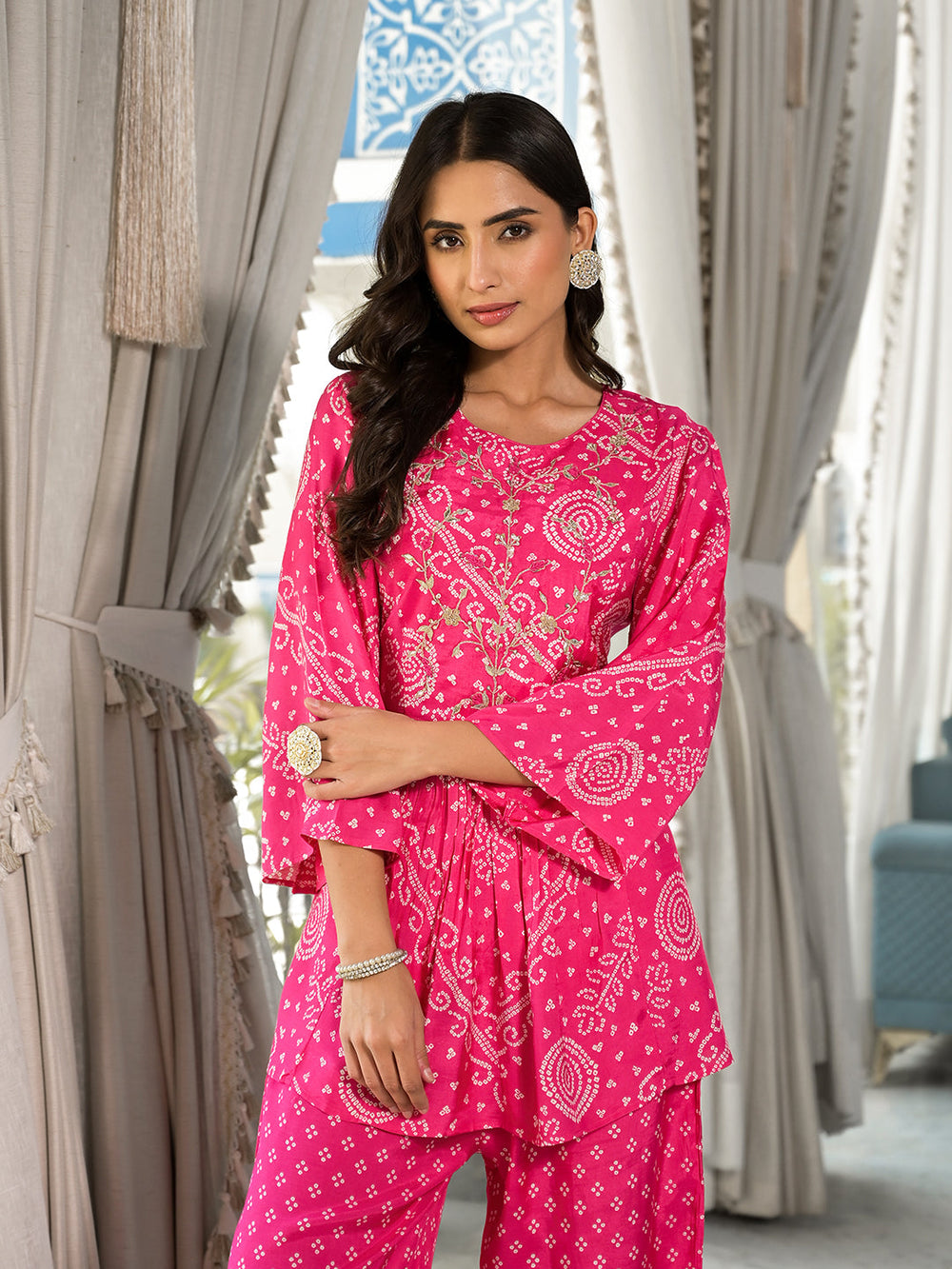 Pinkpure-Muslin-Digital-Print-Gota-Work-Co-Ord-Set