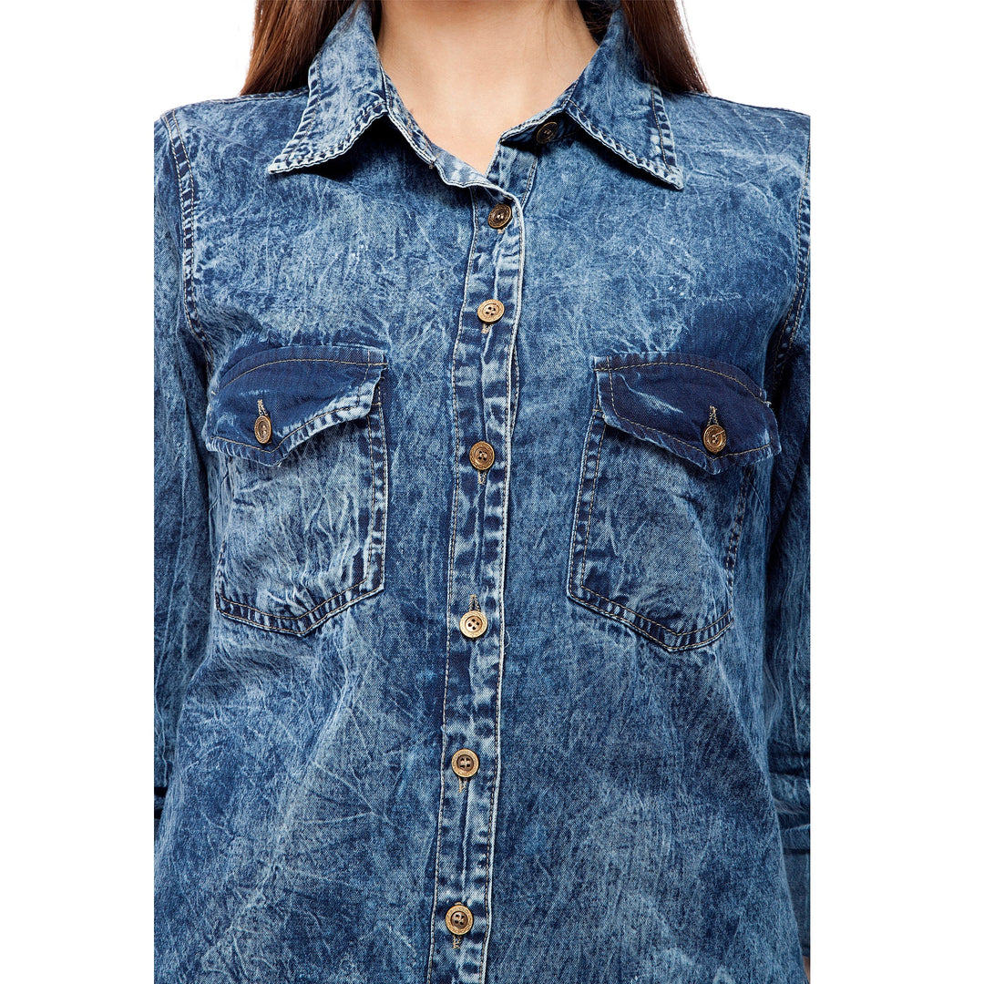 Denim-Blue-Cotton-Shirt