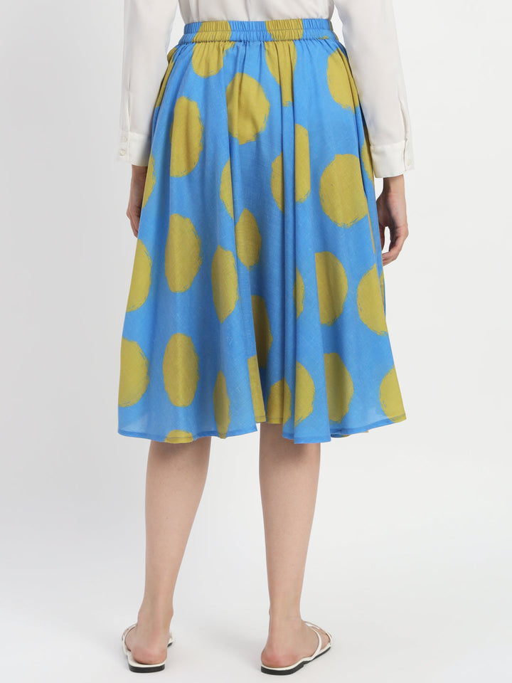 Dots-&-Dashes-Green-&-Blue-Cotton-Blend-Circle-Skirt