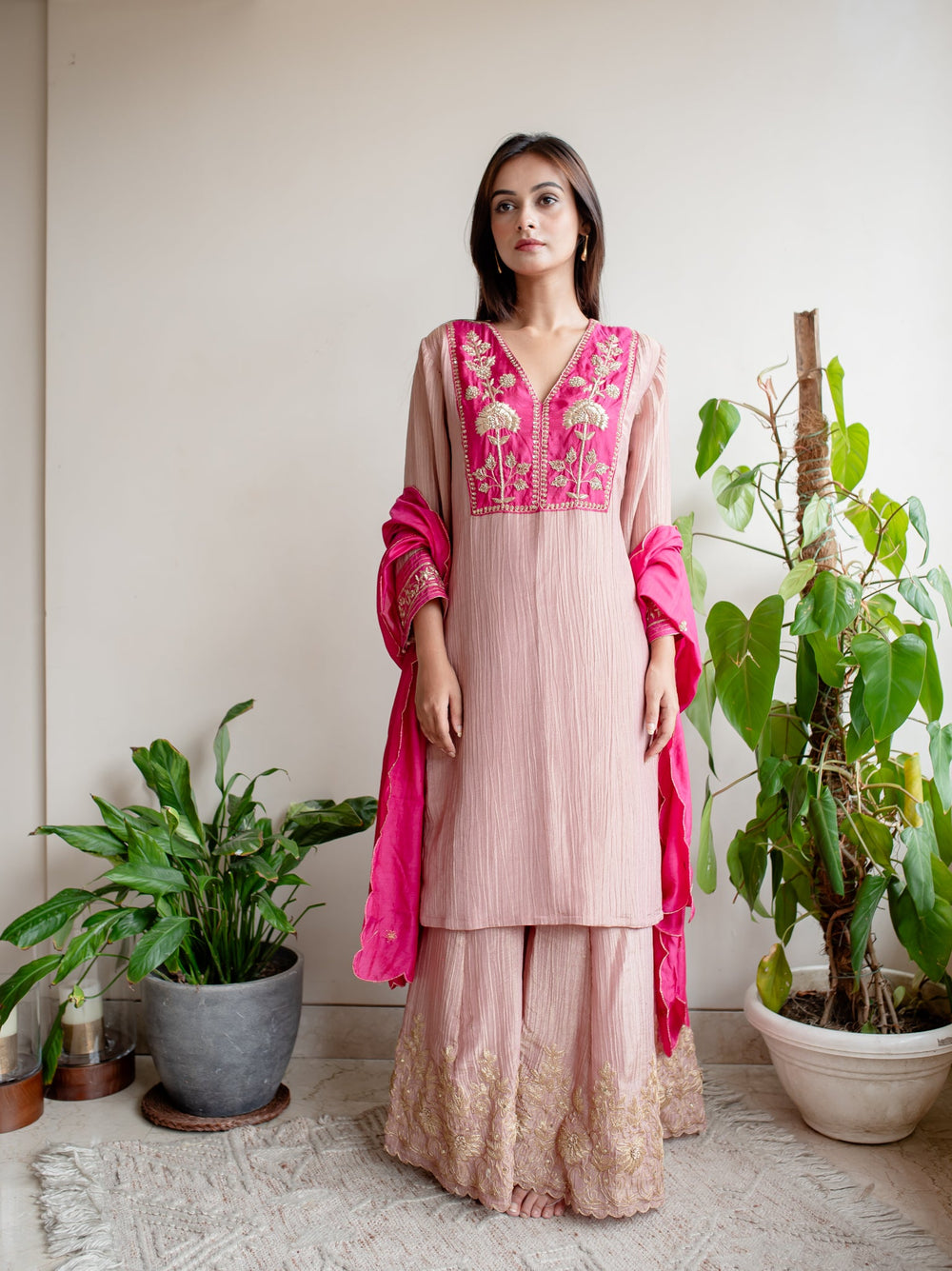 Dull-Pink-Crush-Tissue-With-Zardosi-Embroidery-Sharara-Set