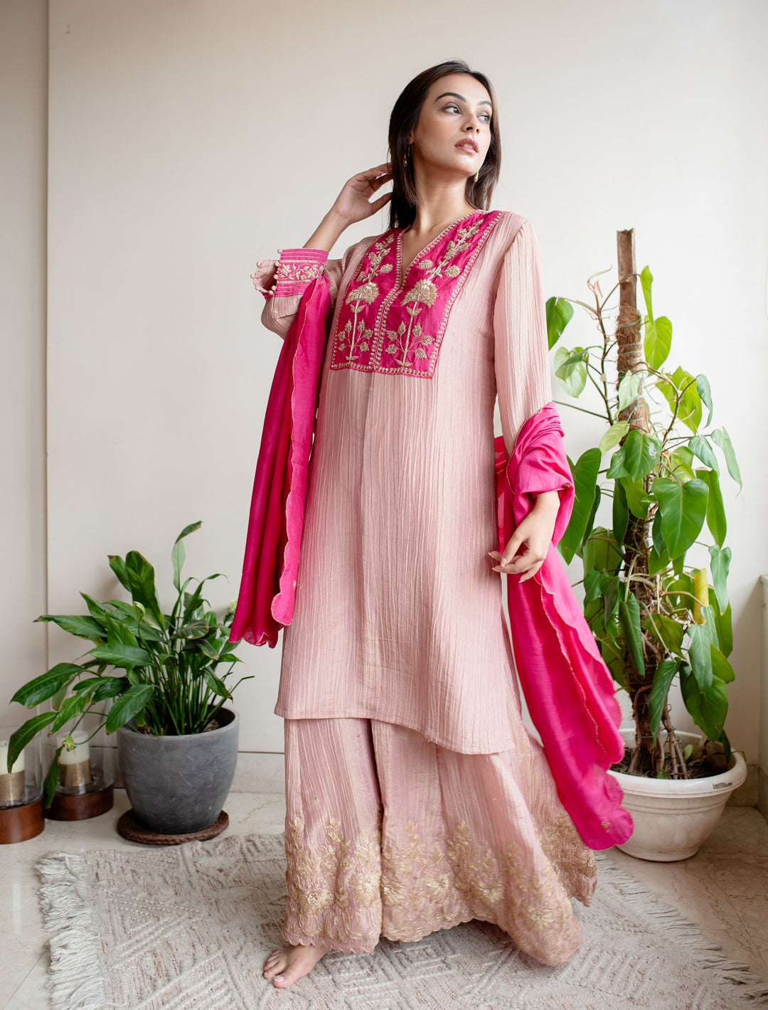 Dull-Pink-Crush-Tissue-With-Zardosi-Embroidery-Sharara-Set