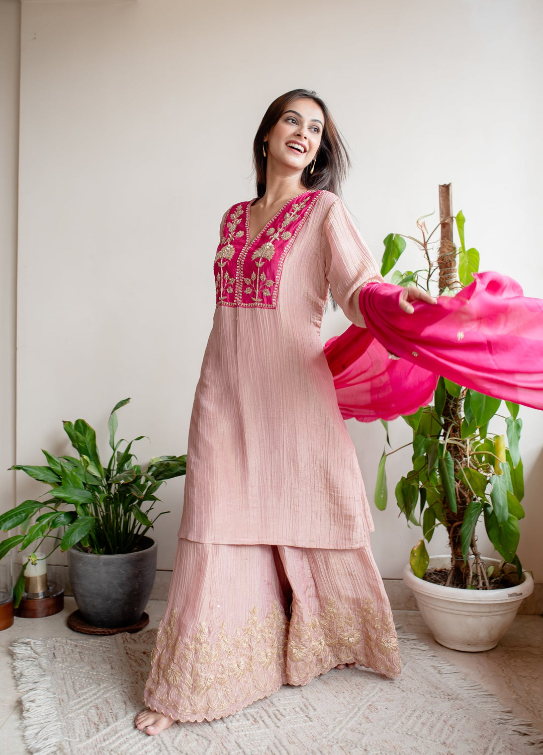 Dull-Pink-Crush-Tissue-With-Zardosi-Embroidery-Sharara-Set