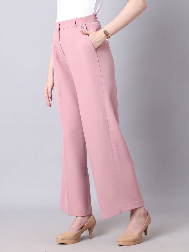 Dusty-Pink-Blended-Empowered-Chic-Wide-Leg-Trouser