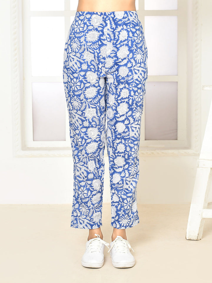 Eiley-Blue-Pure-Cotton-Handprinted-Pant