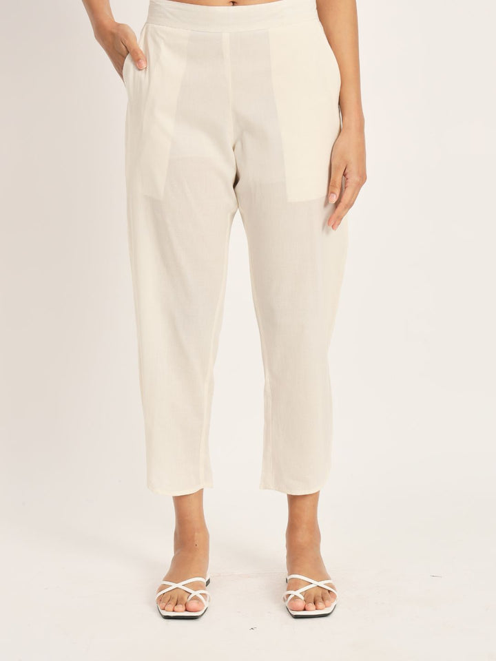 Etcetra-Off-White-Cotton-Straight-Co-Ord-Set