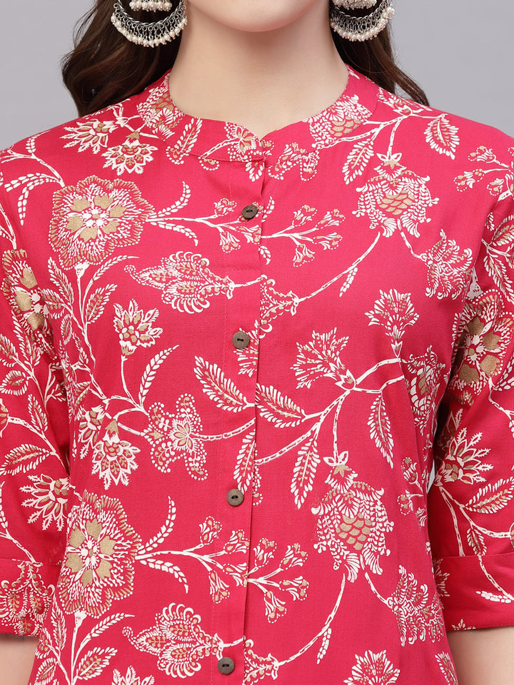 Purple-Rayon-Bandhej-Printed-3-Piece-Kurta-Set