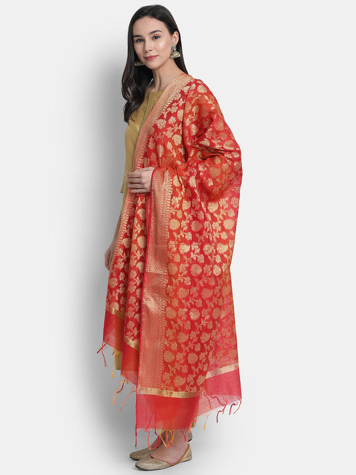 Gold Poly Silk  Solid Kurta Set