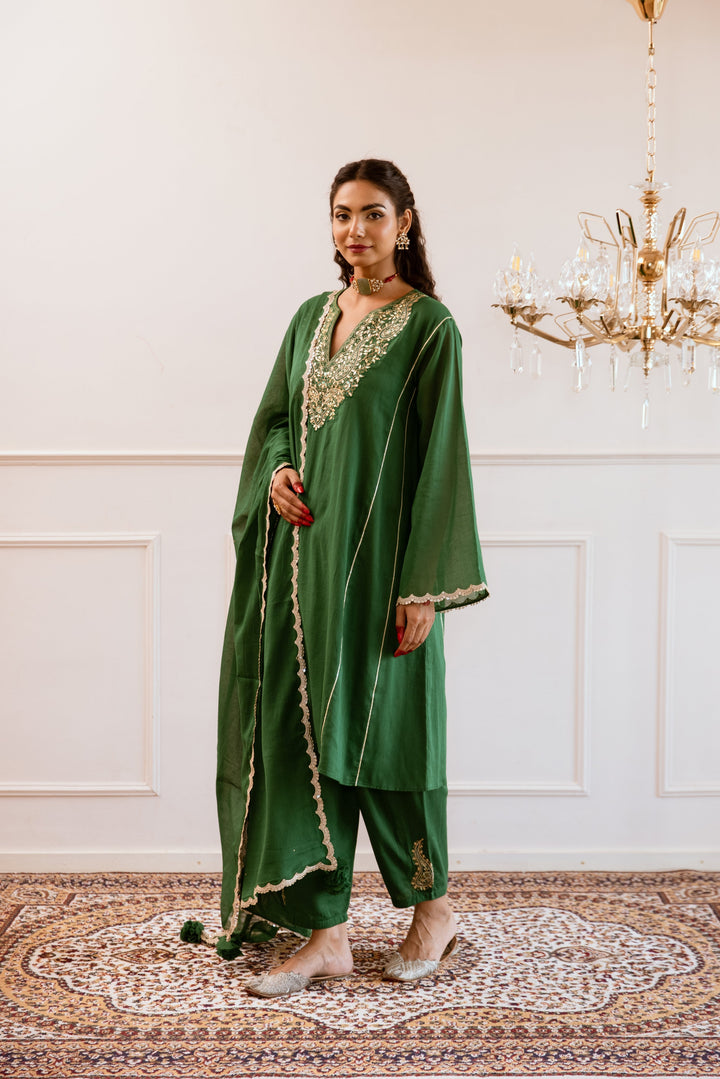 Green-Mulmul-Anti-Fit-Anarkali-Set