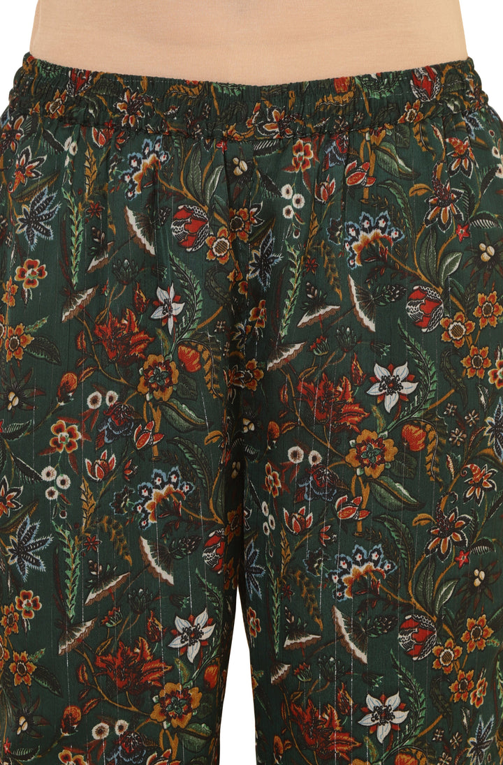 Green-Chiffon-Floral-Printed-Co-Ord-Set