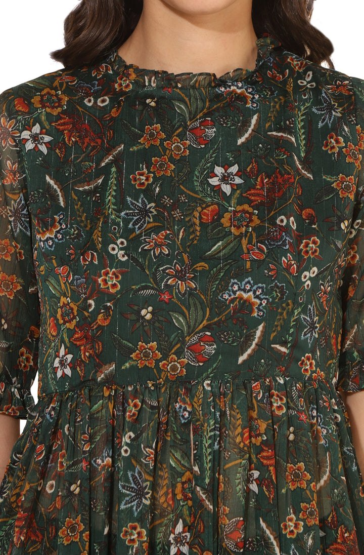 Green-Chiffon-Floral-Printed-Co-Ord-Set
