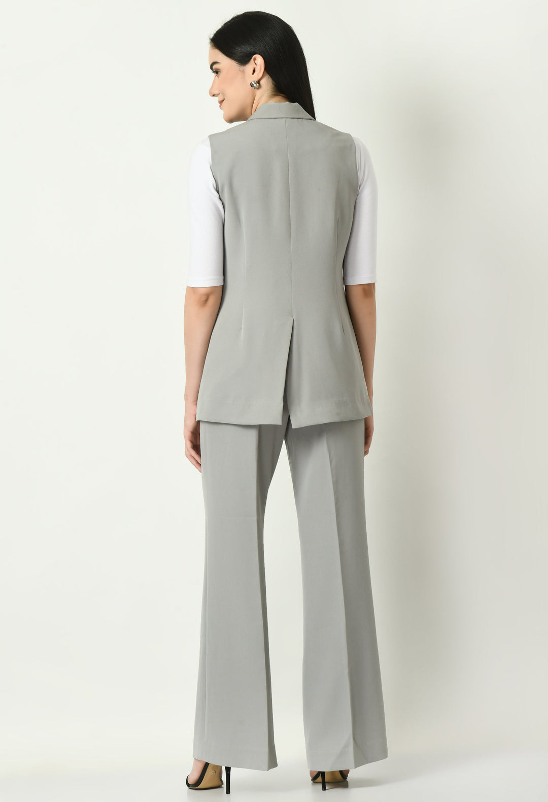 Grey-Aspiration-Sleeveless-Blazer-With-Bootcut-Trouser