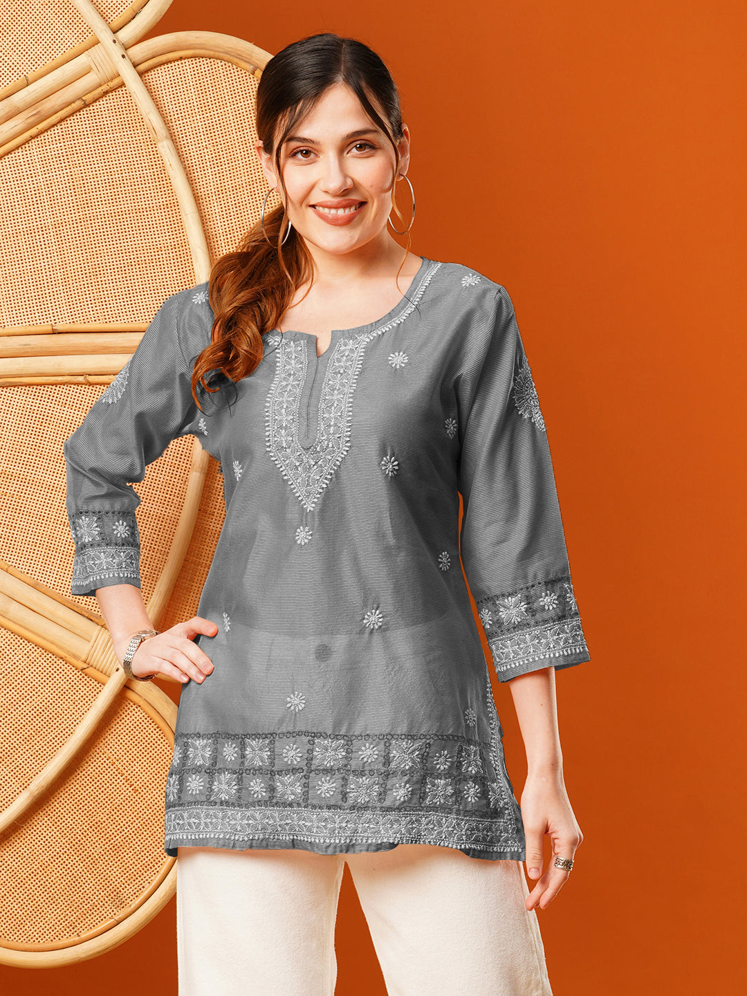 Grey-Chanderi-Ethnic-Motifs-Embroidered-Tunic