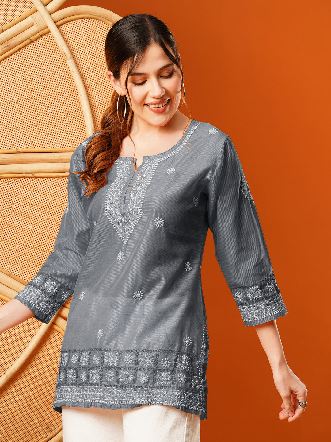 Grey-Chanderi-Ethnic-Motifs-Embroidered-Tunic