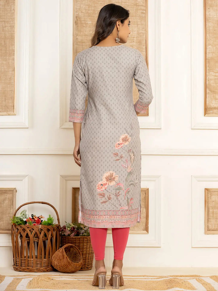 Grey-Cotton-A-Line-Digital-Print-Straight-Kurta