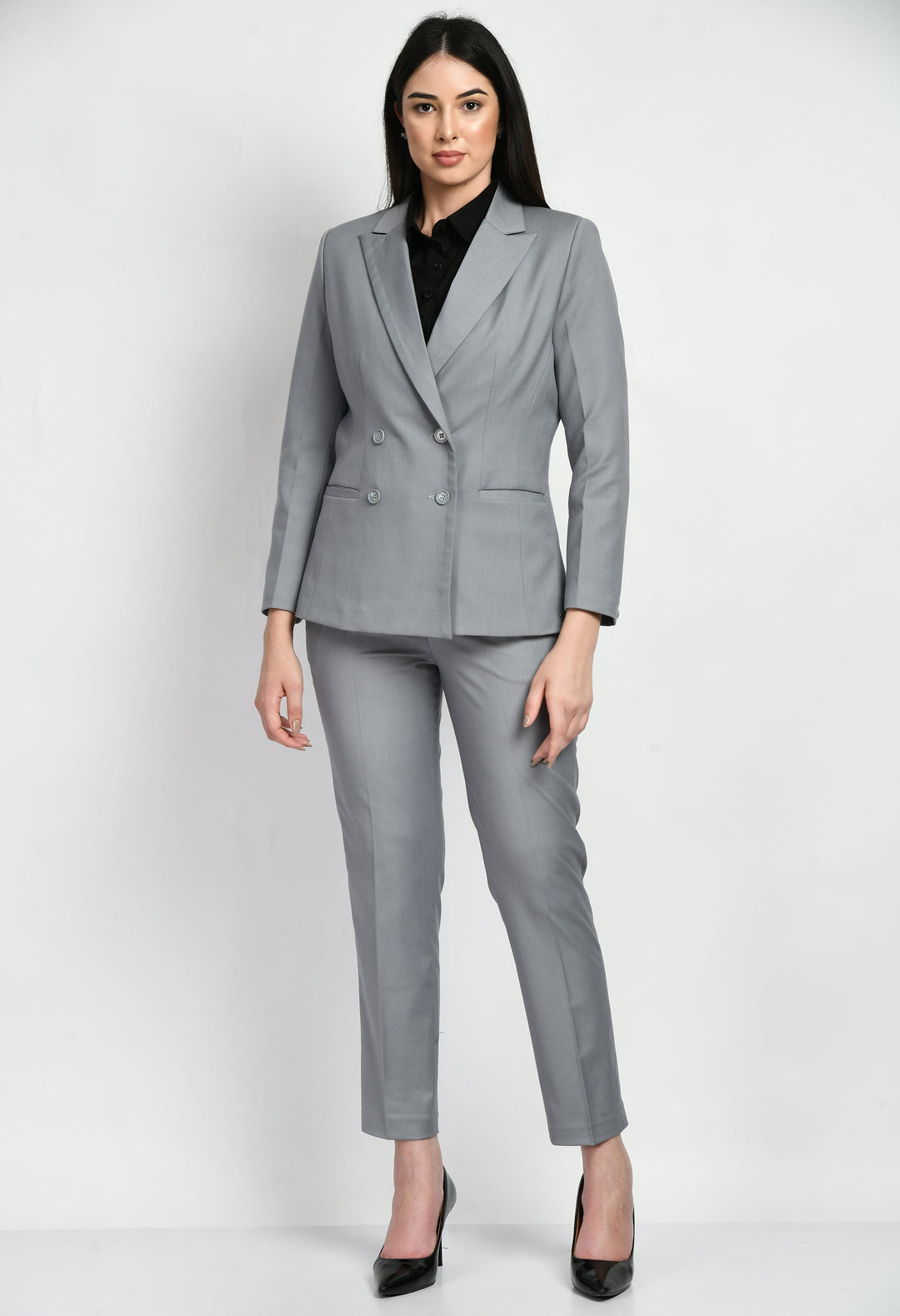 Grey-Enthusiasm-Double-Breasted-Blazer-Pant-Suit